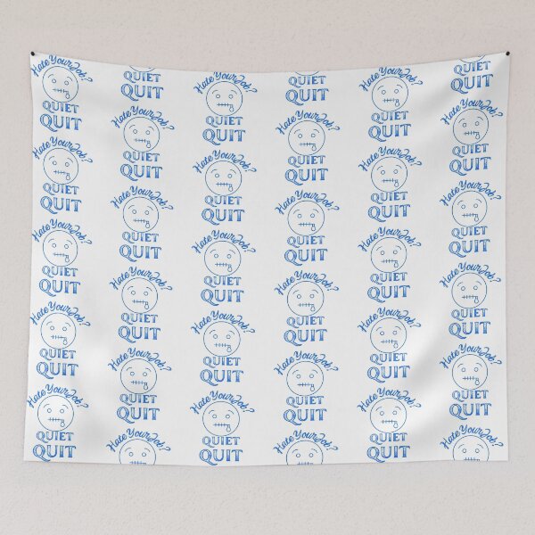 Item preview, Hate Your Job Quiet Quit Quitting T-shirt designed and sold by Nerdygirlteez.