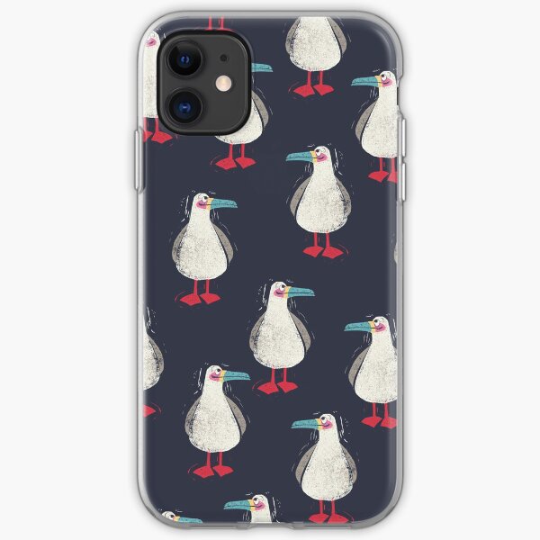SEAGULL PATTERN iPhone Soft Case