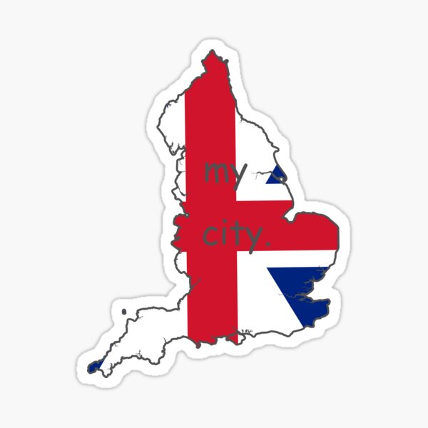 ENGLAND IS MY CITY Sticker