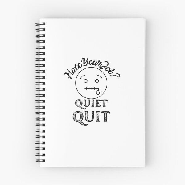 Item preview, Hate Your Job Quiet Quit Quitting T-shirt designed and sold by Nerdygirlteez.