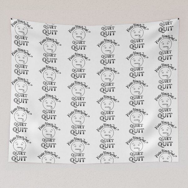 Item preview, Hate Your Job Quiet Quit Quitting T-shirt designed and sold by Nerdygirlteez.
