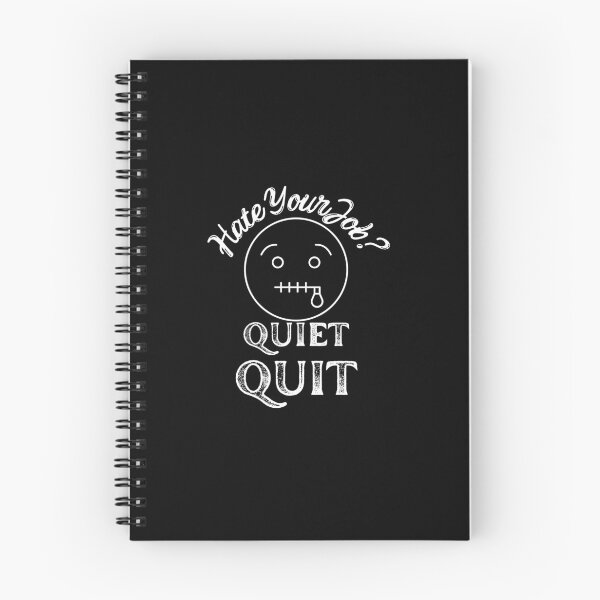 Item preview, Hate Your Job Quiet Quit Quitting T-shirt designed and sold by Nerdygirlteez.