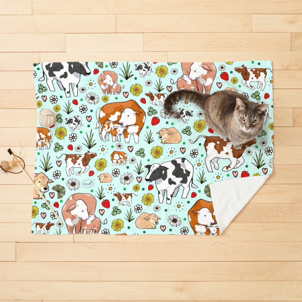 Vista previa del artículo con la obra «Manta para mascotas», diseñado y vendido por Nemki.