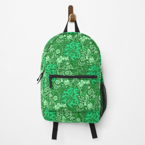 Item preview, Art Nouveau Seaweed Floral, Emerald Green designed and sold by Marymarice.