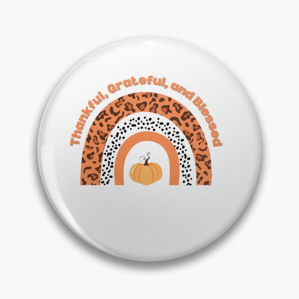 Item preview, THANKFUL GREATEFUL AND BLESSED PUMKING  designed and sold by SAFREN.