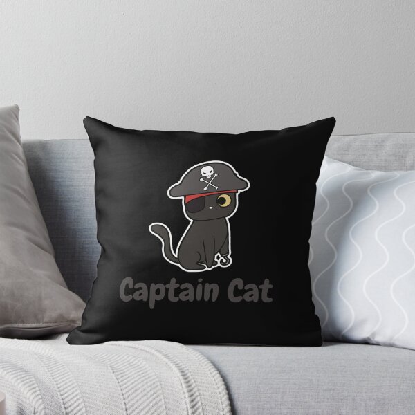 Artikelvorschau, Captain Cat Piratenkatze entworfen und verkauft von Holyhands.
