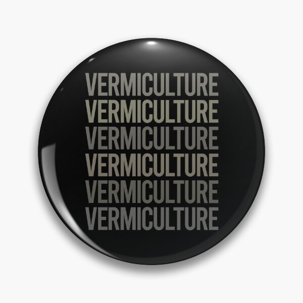 Item preview, Gray Text Art Vermiculture Worm Farming Farmer Vermicompost Vermicomposting designed and sold by TarynBrown3126.