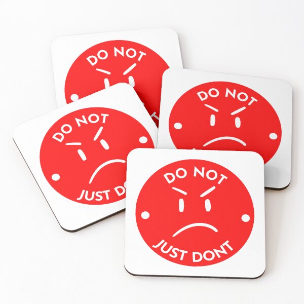 Item preview, Do Not, Just Dont designed and sold by NOTFUNNIE.
