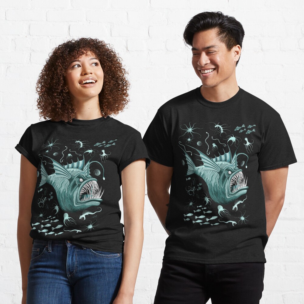 Vista previa del artículo con la obra «Camiseta clásica», diseñado y vendido por BluedarkArt.
