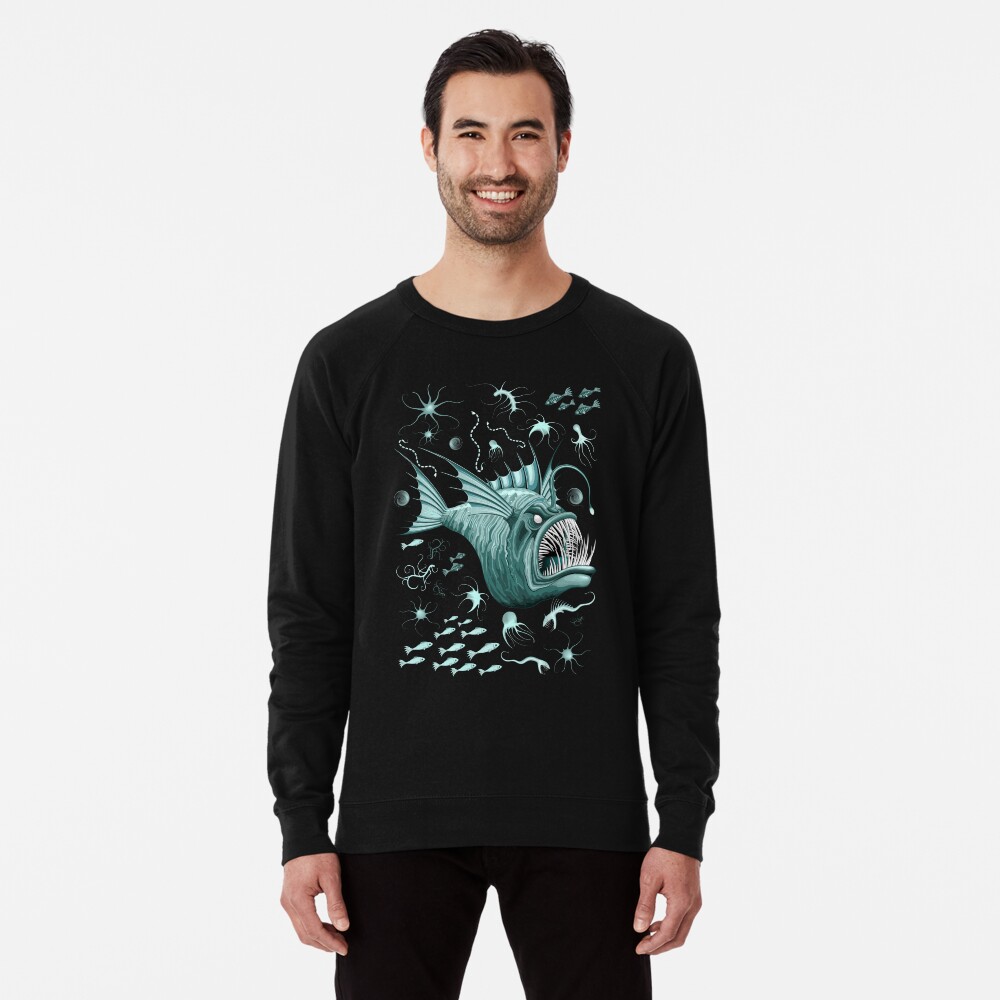 Vista previa del artículo con la obra «Sudadera ligera», diseñado y vendido por BluedarkArt.