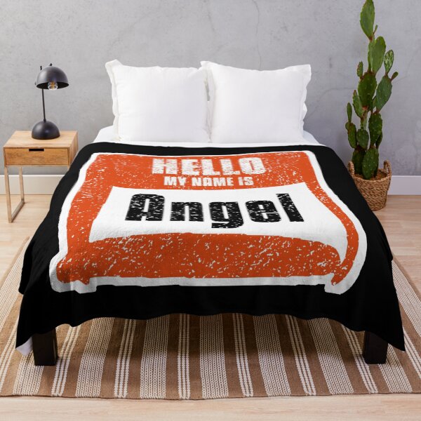 Artikelvorschau, Hello My Name Is Angel Label entworfen und verkauft von vibeno1.