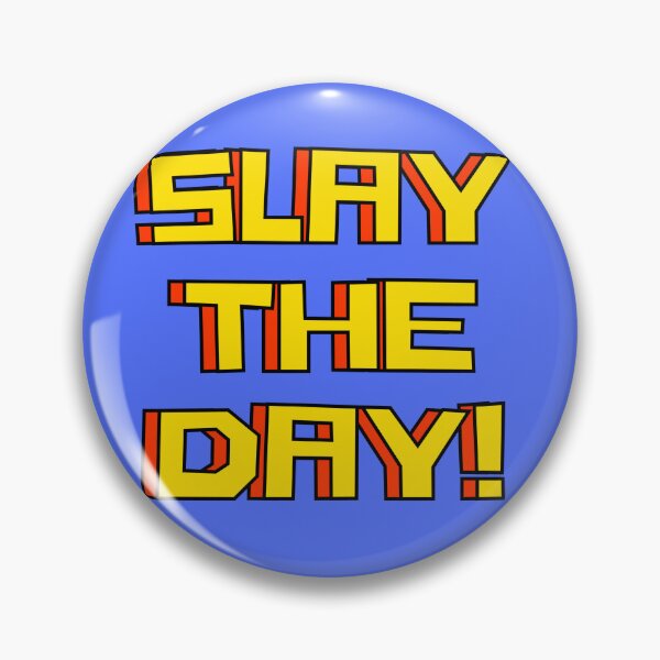 Artikelvorschau, Slay the Day (Primärfarben) entworfen und verkauft von NOTFUNNIE.