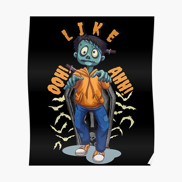 Lego Zombie Posters For Sale Redbubble