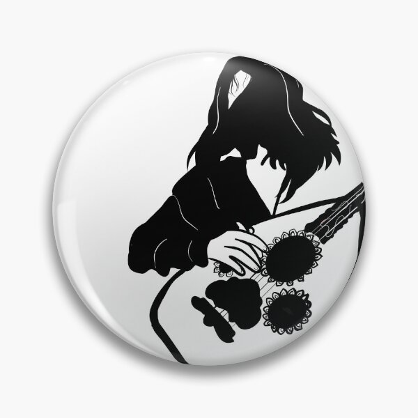 Item preview, girl playing music. Oud. Arbic music, black and white designed and sold by venuszh.
