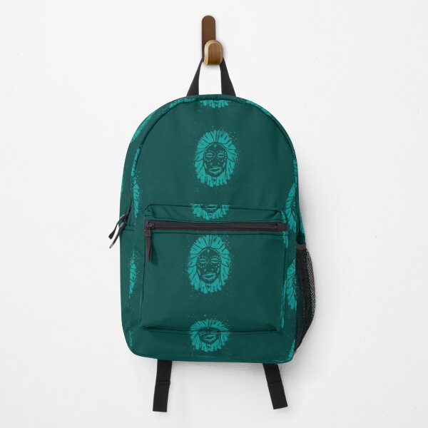 Item preview, Witchdoctor face in Teal Green designed and sold by Anomalypark.