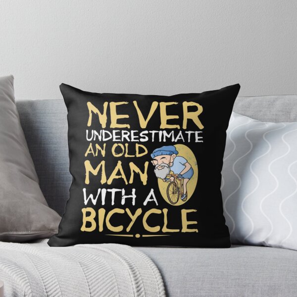 Item preview, Never Underestimate An Old Man With A Bicycle Classic T-Shirt designed and sold by avickieww80.