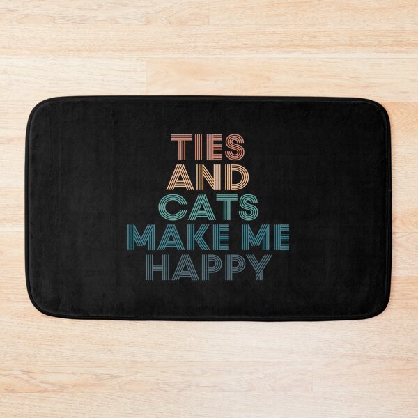 Item preview, Ties And Cats Make Me Happy- Gift for Ties & Cats Fans designed and sold by kindxinn.