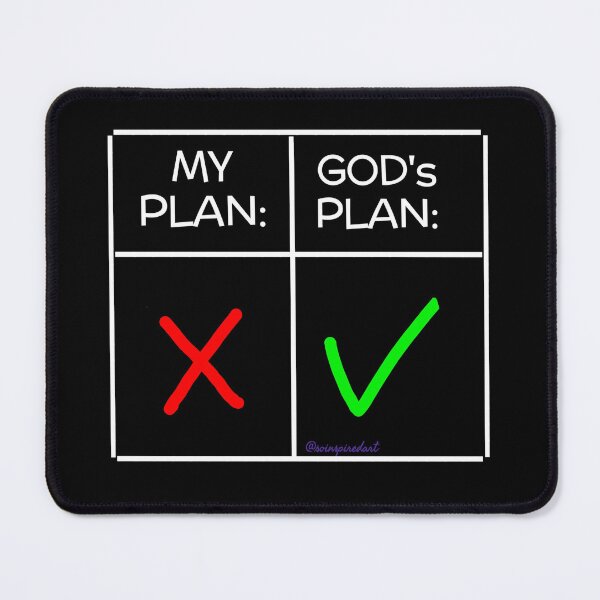 Item preview, GOD'S PLAN designed and sold by soinspiredart.