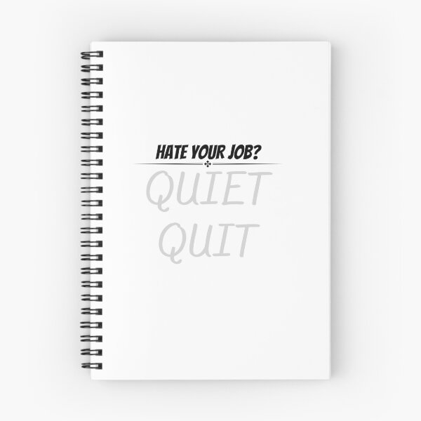 Item preview, Hate Your Job Quiet Quit Quitting T-shirt designed and sold by Nerdygirlteez.