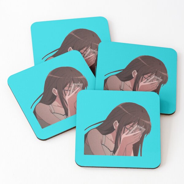 Item preview, Cute Anime girl blushing   designed and sold by ThreeEightyBout.