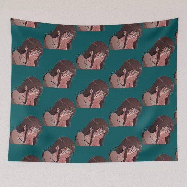 Item preview, Cute Anime girl blushing   designed and sold by ThreeEightyBout.