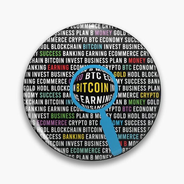 Item preview, Bitcoin magnifier designed and sold by Martin Jay.
