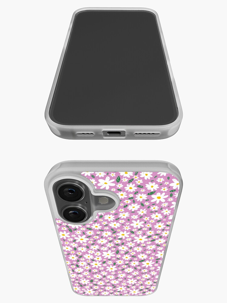 Aperçu 3 sur 5. Coque iPhone avec l'œuvre Daisy Pattern créée et vendue par Mister-Lapin.