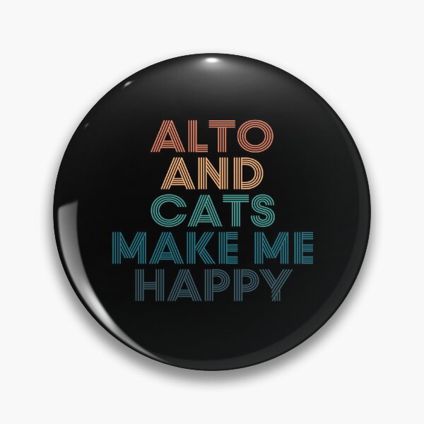Item preview, Alto And Cats Make Me Happy- Gift for Alto & Cats Fans designed and sold by kindxinn.