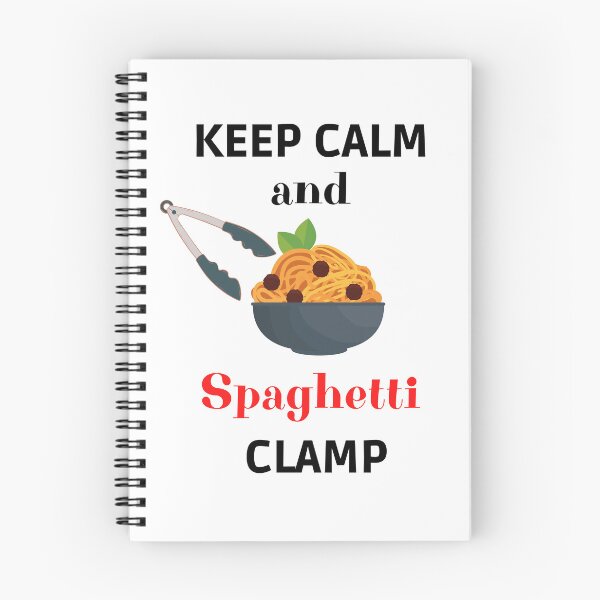 Item preview, Keep calm and spaghetti clamp designed and sold by Rubi16.