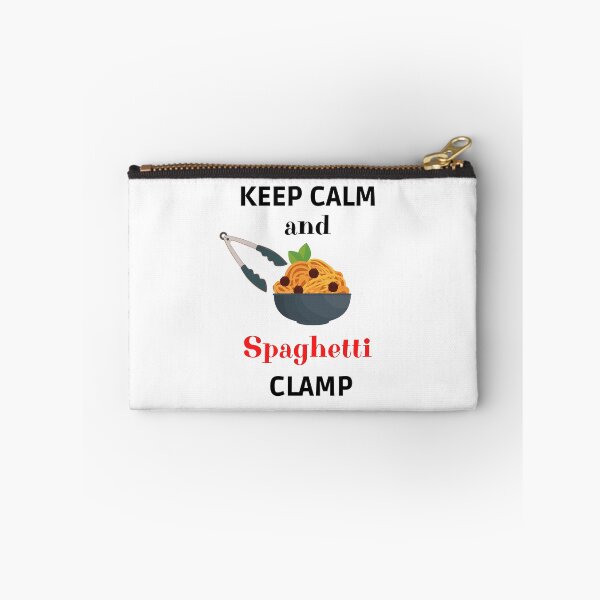 Item preview, Keep calm and spaghetti clamp designed and sold by Rubi16.