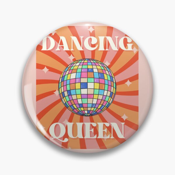 Item preview, Dancing Queen Retro Disco Ball For Retro Disco lovers And 70s Groovy As A Retro Disco designed and sold by Funwithmusic.