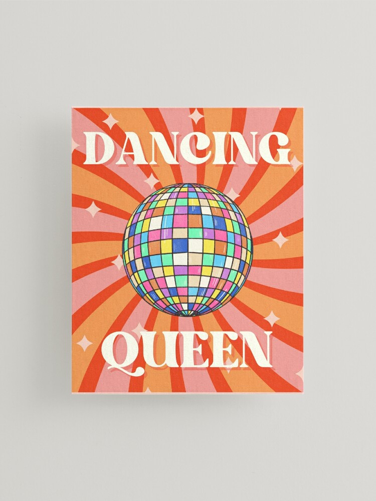 Dancing Queen, Vintage 1970s Retro Disco, Redbubble