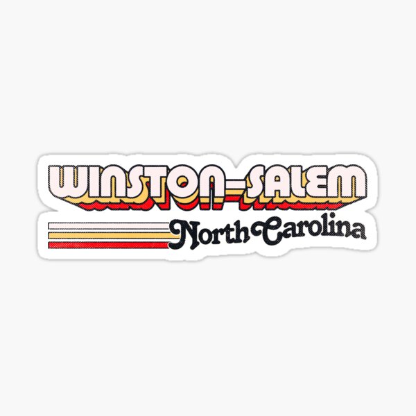 Item preview, Winston–Salem, NC | City Stripes designed and sold by retroready.
