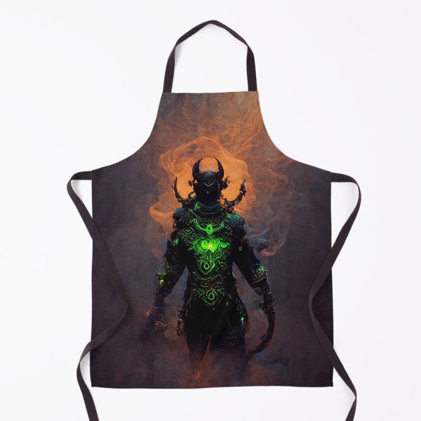Item preview, Glowing chaos warrior with whip in his hand designed and sold by ThunderSlayer.
