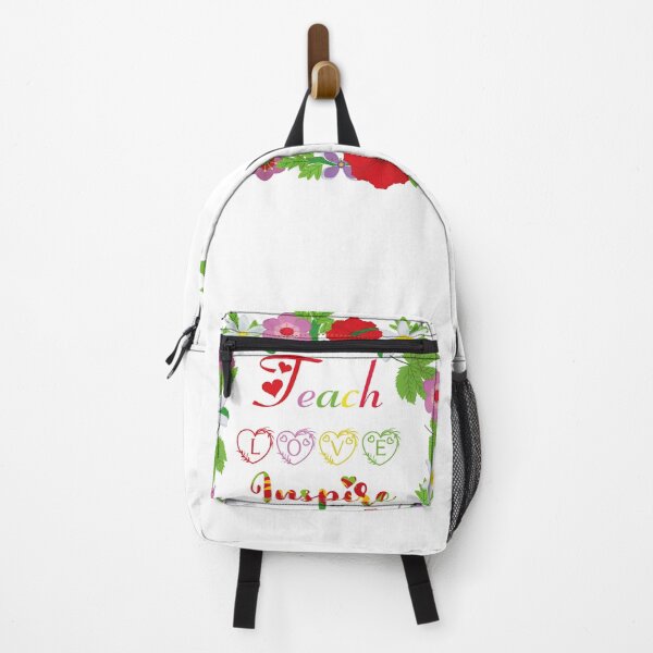 Item preview, teach love inspire: flowers circle designed and sold by Yassineznaguy.
