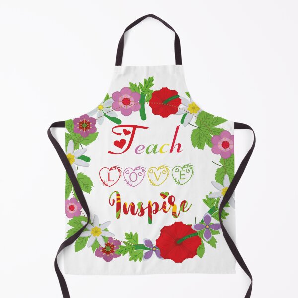 Item preview, teach love inspire: flowers circle designed and sold by Yassineznaguy.