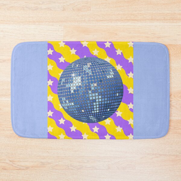 Item preview, Retro Blue Disco Ball For Retro Disco lovers And 70s Groovy As A Retro Disco designed and sold by Funwithmusic.