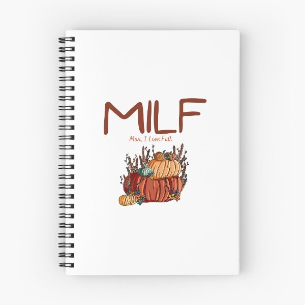 Item preview, MILF Man I Love Fall T-Shirt designed and sold by Nerdygirlteez.