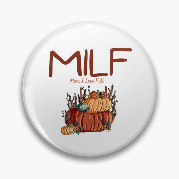 Item preview, MILF Man I Love Fall T-Shirt designed and sold by Nerdygirlteez.