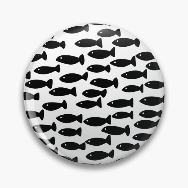 Item preview, School of Fish Black designed and sold by animalsforfun.