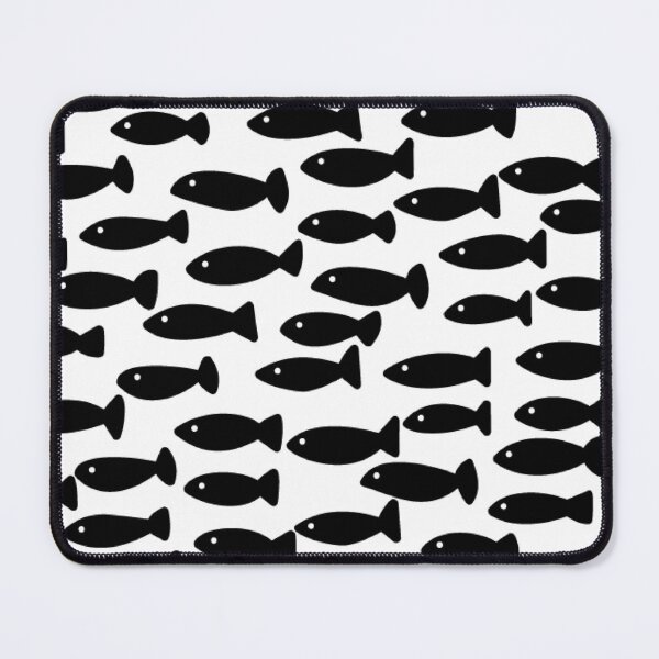 Item preview, School of Fish Black designed and sold by animalsforfun.