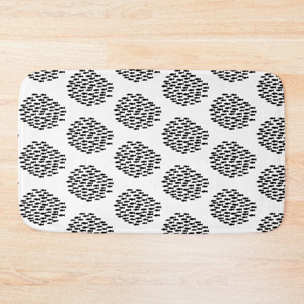 Item preview, School of Fish Black designed and sold by animalsforfun.