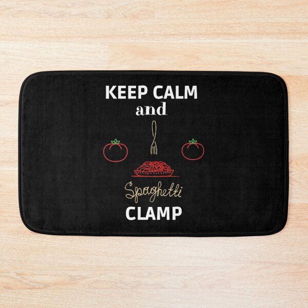 Item preview, Keep calm and spaghetti clamp designed and sold by Rubi16.