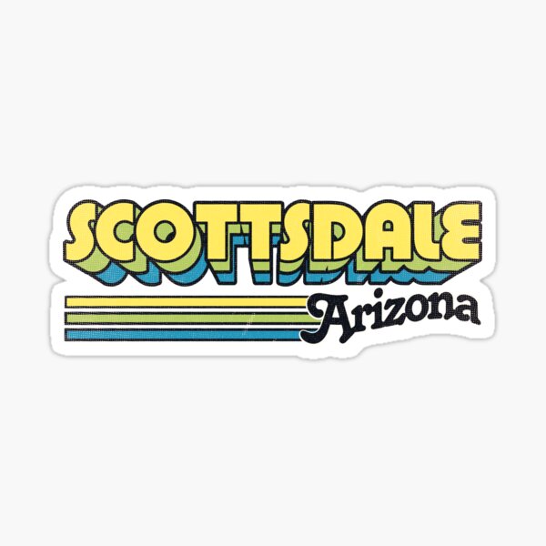 Artikel-Vorschau von Scottsdale, AZ | Stadtstreifen, designt und verkauft von retroready.