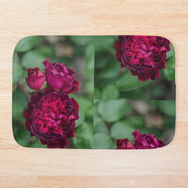 Item preview, Rose purple red English William Shakespeare shrub garden flowers.	 designed and sold by annaveres.