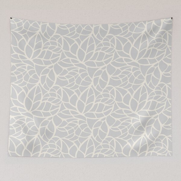 Item preview, Gray Leaves Repeating Pattern designed and sold by Elijah T.
