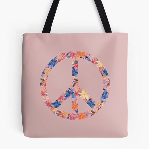 Item preview, Peace Love Hippie Movement Flower Wreath Anti War designed and sold by HannahNelson1.