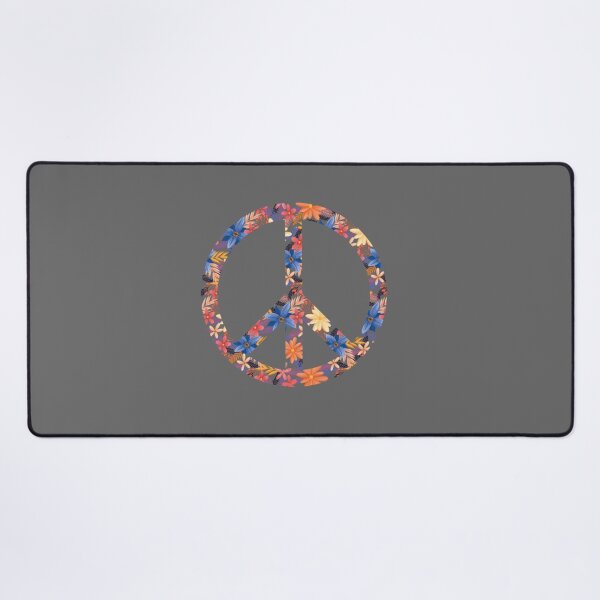 Item preview, Peace Love Hippie Movement Flower Wreath Anti War designed and sold by HannahNelson1.