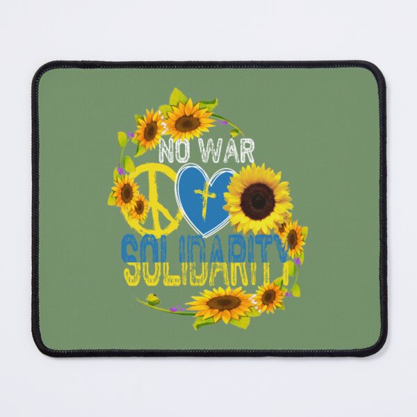 Item preview, Peace Love Sunshine Sunflower No War Solidarity designed and sold by HannahNelson1.