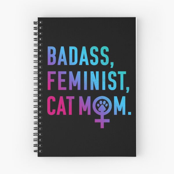 Item preview, Badass Feminist Cat Mom designed and sold by mindeverykind.